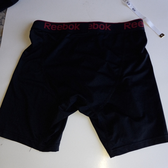 Reebok's underwear shorts size small 2 pair. Black - Picture 4 of 4